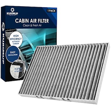 KURIMUP Premium Cabin Air Filter with Activated CarbonReplacement for CF11663 Fit for Buick Enclave 0817 Chevrolet Traverse 0917 GMC Acadia 0716 Saturn Outlook 0710