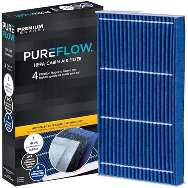 Premium Guard PureFlow HEPA Cabin Air Filter PC4012HX Fits 20112025 Nissan LEAF 20132019 Sentra 20112017 Juke 20092014 Cube