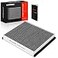 A-Premium APremium Cabin Air Filter with Activated Carbon Compatible with Volvo S40 20042011 C30 20072013 C70 20062013 V50 20052011 Replace 30676484