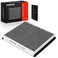 A-Premium APremium Cabin Air Filter with Activated Carbon Compatible with Volvo S40 20042011 C30 20072013 C70 20062013 V50 20052011 Replace 30676484