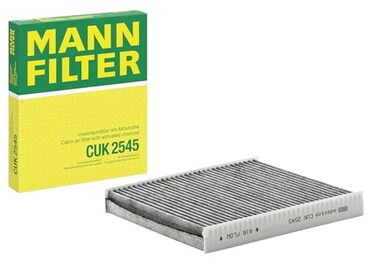Mann Filter MannFilter CUK 2545 Cabin Filter With Activated Charcoal for select MercedesBenz models