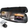Pyle Dash Cam Rearview Mirror 43 DVR Monitor Rear View Dual Camera Video Recording System in Full HD 1080p wBuilt in GSensor Motion Detect Parking Control Loop Record Support PLCMDVR49