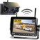 DVKNM Magnetic Solar Wireless Backup Camera HD1080P 3 Mins DIY Installation DVR 7 IPS Monitor Rechargeable Reverse Camera System for Hitching Gooseneck Horse Trailer Fifth WheelsCar RV Camper AP7