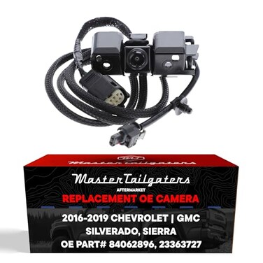 Master Tailgaters Replacement for Chevrolet SilveradoGMC Sierra 1500 2500 3500 WRemote Tailgate 20162019 Backup Camera OE Part 84062896 23363727