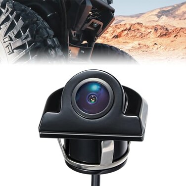KEMIMOTO Rear Camera UTV Reverse Camera Compatible with Kawasaki Teryx KRX 1000 20202024 170 Degree Wide View Wired Backup Camera 480P Clear Night Vision Rear View Waterproof Replace OEM 999941725
