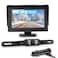 JPP HD Backup Camera and Monitor Kit 43 IPS FHD Color Display Waterproof Night Vision License Plate Reverse Camera for CarRVTruckPickup