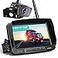 Vosaplk Nuoenx Wireless Backup Camera 7 Inch Monitor Rear View Camera System for RV Trailers Trucks 5th Wheels Support 2 Cameras IP69 Waterproof 18 LED IR Night Vision 152 View Camera DIY Guide Lines