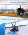 STONVUE 1080P Magnetic Wireless Backup Camera WiFi Hitch Camera with LongLasting BatteryNight VisionIP69K Easy Installation for RVs Trucks Trailers Compatible with iPhoneiPad Android Devices