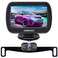 JUNHAOZ Car Rear View Camera Backup Camera for Car Trucks SUVs Pickup 43inch IPS Monitor Night Vision DIY Guide Lines FrontRear Camera SwitchIP69 Waterproof K4301