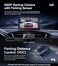 Seventour 1080P Backup Camera with Backup Sensors Parking Distance Control PDC System Back up Camera Waterproof Clear Night Vision Rear View Camera with 7 Monitor for CarsTruckSUVRVVanTrailer