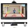 Seventour 1080P Backup Camera with Backup Sensors Parking Distance Control PDC System Back up Camera Waterproof Clear Night Vision Rear View Camera with 7 Monitor for CarsTruckSUVRVVanTrailer
