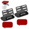 Xthrotsenk 2 Pcs Rear Camera Holder Universal Rear View Camera Rear Window Mount Back Windshield Backup Camera Mount Dash Cam Mirror Camera Reverse Camera Mount Adhesive Car Dashcam Reverse Camera Hol