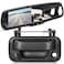 EWAY Tailgate Handle Backup Reverse Camera with 43 Rear View Mirror Monitor Kit for 20042016 Ford F150 F250 F350 F450 F550 Super Duty Tailgate Latch Handle Rear Camera Rearview Mirror Replacement