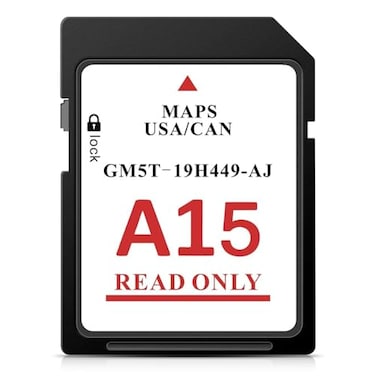 Smaxthsen 2025 A15 Navigation SD Card for Ford Lincoln Latest Navigation System Map Update for F150 Explorer Escape Fusion Edge MKZ Includes New Updated Roads USA and Canada GM5T19H449AJ