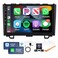 podofo 2G64G Android Car Stereo for Honda CRV 20072011 with Wireless CarplayAndroid Auto with WiFi GPS Navigation 9 Touchscreen Bluetooth Car Radio Support USB FMRDS EQ HD Backup
