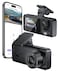 VOBRAMY Dash Cam for Car Front Dual Channel Dash Cam WiFi Dash Camera for Cars 20 IPS Screen App Control GSensor Loop Recording 170 Wide Angle Night Vision Parking Mode