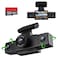 ZKCAMSPY 3 Channel 1080P Dash Cam Front and Inside LeftRight Free 32G Card Dash Camera Loop Recording Triple Camera for Cars 24 Hours7 Parking Monitor Wide Angle IR Night Vision with GSensor Black