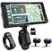LBW Premium Motorcycle Dash Cam DVR Wireless Motorcycle Carplay Android Auto Dual HD 1080P Cameras 55 IP68 Waterproof Touch Screen Remote Control BT Siri Google Voice Include 128G SD Card