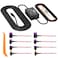 IIWEY Dash Cam Hard Wire Kit for N5N5 PRON6N7C3 PROC4 PROQ7N9 Model 4 Meter Dashboard Camera Car Charger Cable Kit 12V 24V to 5V3A Power Adapter with LPMiniATOMicro2 Fuse for Dash Cam