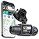 COOAU D30S 4K Dash Cam with GPS WiFi Front and Inside Dual 25K 1080P Uber Car Camera with Infrared Night Vision Supercapacitor 4 IR LEDs GSensor Parking Mode Loop Recording