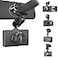 Sportway S70 Dash Cam Mount Mirror Dash Camera Mount Holder with 6pcs Joints for Rove APEMAN CHORTAU Roav Nexar iiwey YI ZEdge Old Shark KDLINKS Crosstour Falcon Zero Most Car Dash Cameras