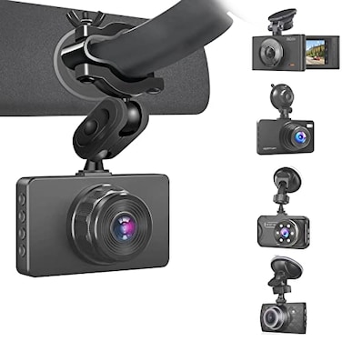 Sportway S70 Dash Cam Mount Mirror Dash Camera Mount Holder with 6pcs Joints for Rove APEMAN CHORTAU Roav Nexar iiwey YI ZEdge Old Shark KDLINKS Crosstour Falcon Zero Most Car Dash Cameras