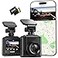 Avylet 2K Dash Cam with 32 GB Card 15 IPS Screen External GPS WiFi Dash Camera for Cars Front Dashcams for Cars with APP WDR Night Vision 24 Hours Parking Monitor GSensor Loop Recording
