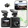Avylet 2K Dash Cam with 32 GB Card 15 IPS Screen External GPS WiFi Dash Camera for Cars Front Dashcams for Cars with APP WDR Night Vision 24 Hours Parking Monitor GSensor Loop Recording