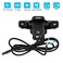 Qiilu Car Front Grill CameraCCD Front Grill Camera 180 Wide Angle IP67 Waterproof Night Vision
