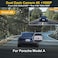 Fitcamx 4K Dual Dash Cam Adapts for Porsche 911 992 Cayenne 9YA 9Y0 9Y3 Panamera 971 Taycan Model A OEM Look Front 2160PRear 1080 HD Video WiFi APP Loop Recording Parking Sensor 128GB Card