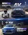 Miofive Dash Cam Front Rear Dual Channel Front 4K UHD Rear 25K Builtin GPS 5GHz WiFi 30 IPS Screen HDR Night Vision GSensor 24Hour Parking Mode 32 GB Card Included