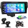 METEESER Motorcycle FrontRear Dash Cam686 inch IPS 1280x480P Touch Screen1080P Motorcycle Camera DVRWireless CarplayAndroid AutoGPSIP67 Waterproof120WideBluetooth50TFPhoneLink for Motorbike