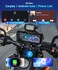 METEESER Motorcycle FrontRear Dash Cam686 inch IPS 1280x480P Touch Screen1080P Motorcycle Camera DVRWireless CarplayAndroid AutoGPSIP67 Waterproof120WideBluetooth50TFPhoneLink for Motorbike