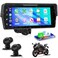 METEESER Motorcycle FrontRear Dash Cam686 inch IPS 1280x480P Touch Screen1080P Motorcycle Camera DVRWireless CarplayAndroid AutoGPSIP67 Waterproof120WideBluetooth50TFPhoneLink for Motorbike