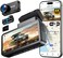 JOMISE 4K Dash Cam Front and Rear 360 Interior Rear Camera for Cabin Side Rear Dash Camera for Cars with 64GB Card LowLight Sensor WiFi 6 GPS Touch Screen HDR WDR Support 1TB A80T