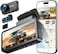 JOMISE 4K Dash Cam Front and Rear 360 Interior Rear Camera for Cabin Side Rear Dash Camera for Cars with 64GB Card LowLight Sensor WiFi 6 GPS Touch Screen HDR WDR Support 1TB A80T