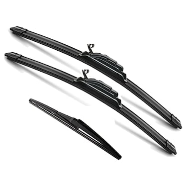 JustCar 3 wipers Replacement for 2014 2015 2016 2017 2018 2019 2020 2021 2022 2023 Acura MDX Windshield Wiper Blades Original Equipment Replacement 262014 Set of 3 UJ HOOK