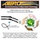 AERO Voyager 26 17 Windshield Wipers Premium AllSeason Automotive Replacement Wiper Blades with Extra Rubber Refills Pack of 2