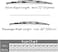 OTUAYAUTO Replacement for Chevrolet Silverado 1500 2500 3500 Windshield Wiper Blades 2222 Front Window Wiper fit 19992006 20192024 Vehicles Factory Aftermarket