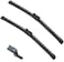 ZIXMMO 2 Factory Wiper Blades Replacement for Audi A3 20132020 RS3 20172020 S3 20152020 Original Equipment Windshield Wiper Blade Set 2618 Set of 2 Top Lock