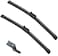 ZIXMMO 2 Factory Wiper Blades Replacement for Audi A3 20132020 RS3 20172020 S3 20152020 Original Equipment Windshield Wiper Blade Set 2618 Set of 2 Top Lock