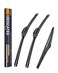 FAPIUO Replacement for Lexus LX570 20082020 Land Cruiser 20082011 Land Cruiser 20132020 Silent Wipers Front and Rear Windshield Wipers 242212 Full Blade Set 3 Pack