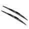 JustCar 2Pcs for Jeep Wrangler Windshield Wiper Blades 20072017 Original Equipment Automotive Replacement Windshield Wiper Blades for My Car 15 15 inch Set of 2