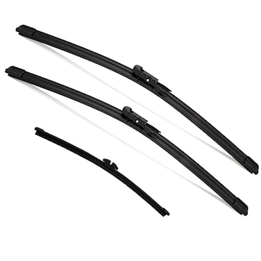 Fabysky 3Pcs for Ford Explorer Windshield Wiper Blades 20112023 Police Interceptor Utility 20132023 Original Equipment Automotive Replacement Windshield Wiper Blades Pinch Tab 262211 Set of 3