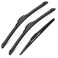 sctioansn 3 Wipers Set for Subaru Forester 2003 2004 2005 2006 2007 2008 Windshield Wiper Blades Original Equipment Replacement Front and Rear 221914B Pack of 3 J HOOK