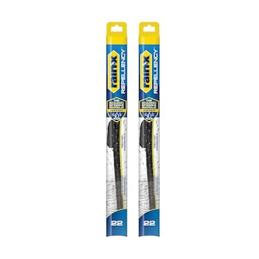 Rain-X RainX 810363 Repellency Water Repellent Wiper Blades 22 Windshield Wipers Pack of 2 All Weather StreakFree for Enhanced Visibility wWater Repellency Formula
