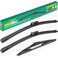 WINDSMILE 26 19 10 Windshield Wiper Blades Replacement for Nissan Pathfinder 2022 2023 2024 2025 Premium All Weather Front Rear Wipers Set OEM Quality Pack of 3