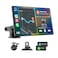VUKARUAL 2026 Enhanced Carplay Screen for Car 7 HD Portable Carplay Android Auto with Bluetooth HD Backup Camera GPS Navigation Siri FM Radio AUX and Mirror Link Compatible with All Vehicles