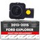 T1A Rear View Backup Camera Compatible with 20132015 Ford Explorer Reverse Park Assist Camera Replacement OEM EB5Z19G490A 590420