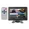 EWAY 7 Inch TFT LCD Monitor Quad Split View HD Full Color 7 Display Screen RCA Video Inputs Supports 4 Channels for Front Rear Side Backup Camera Rearview Reverse Reversing with Remote Control